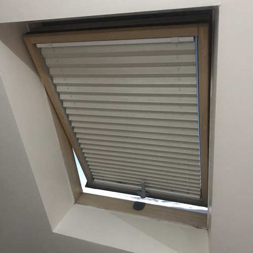 Skylight pleated roof blinds - skylight,