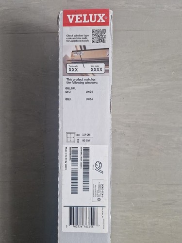 Velux blackout blind - blind, white